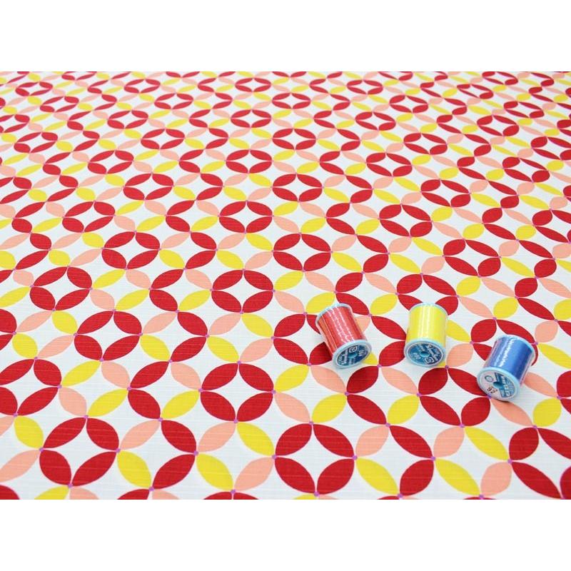 和柄 モダン七宝文様 全５色 １１０ｃｍ幅 １０ｃｍ単位 切り売り 布地 和柄 生地 Rs1 4 布の但馬屋ヤフー店 通販 Yahoo ショッピング