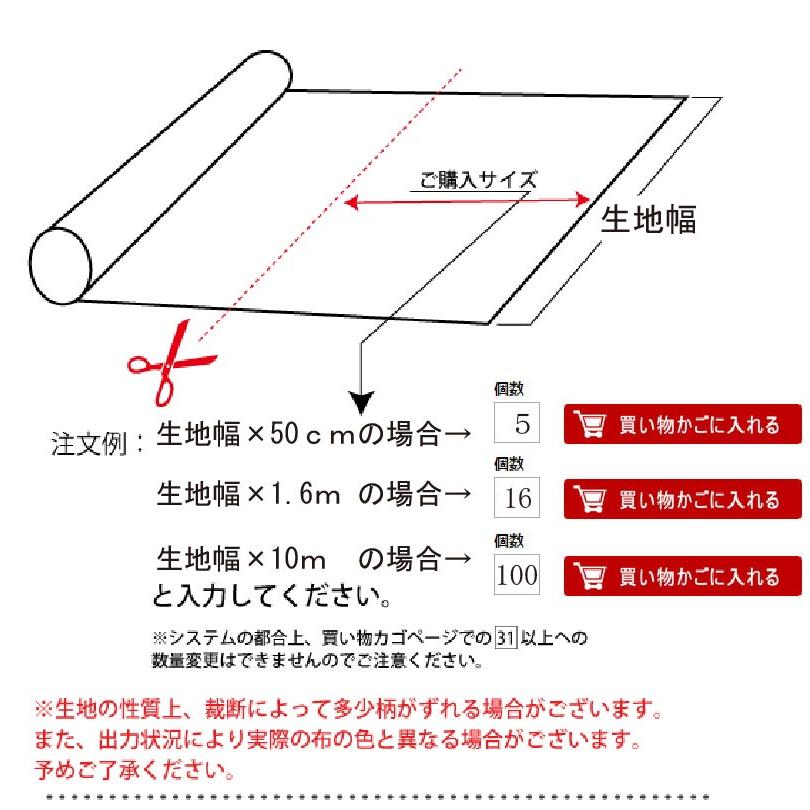 和柄 百花繚蘭 吉祥文様 金彩扇文 黒色 約110cm幅 10cm単位