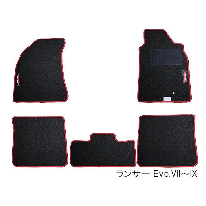 三菱（MITSUBISHI） ランサーエボリューション用フロアマット