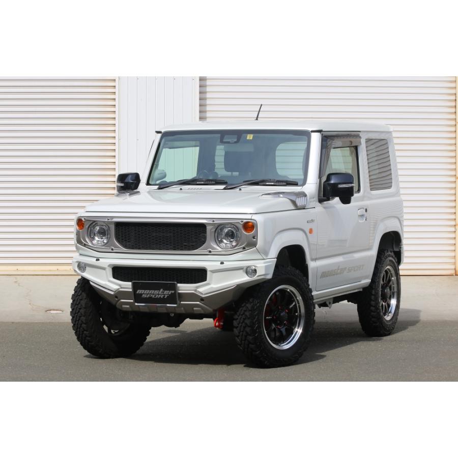 ジムニー　JB64 MONSTER SPORT ハイトアップスプリング 525105-5500M 521100-5500M ハイトアップスプリングセット ジムニー[JB64W] MONSTER SPORT
