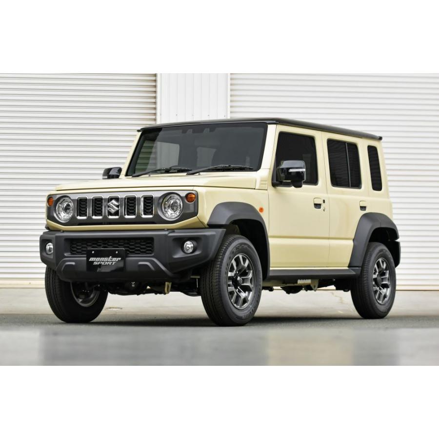 MONSTER SPORT MS強化スプリングセット ジムニーノマド[JC74W]用 レートアップ コイルスプリング サスペンション_3