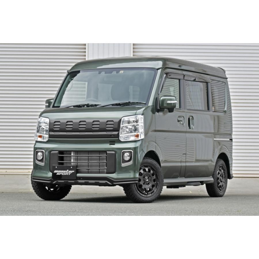 エブリイワゴン MONSTER SPORT ウィンドウエアロバイザー エブリイ