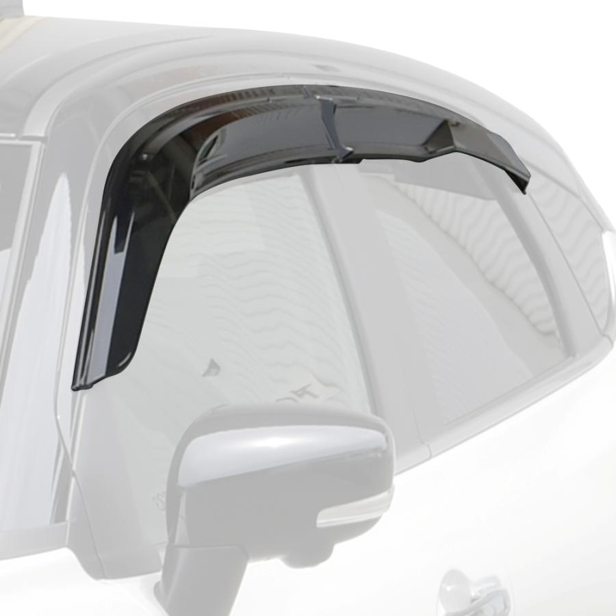 激レア！！フュージョン　ナイトフェイスエアロバイザー モンスタースポーツ フロンクス[WDB3S] ウインドウエアロバイザー