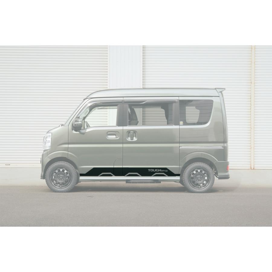 エブリイワゴン MONSTER SPORT TOUGH STYLE サイドデカール (マット