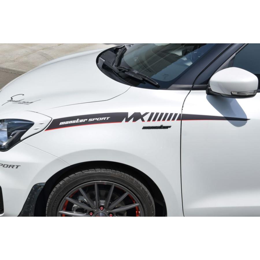スイフト MONSTER SPORT MX33FINAL サイドデカール スイフトスポーツ