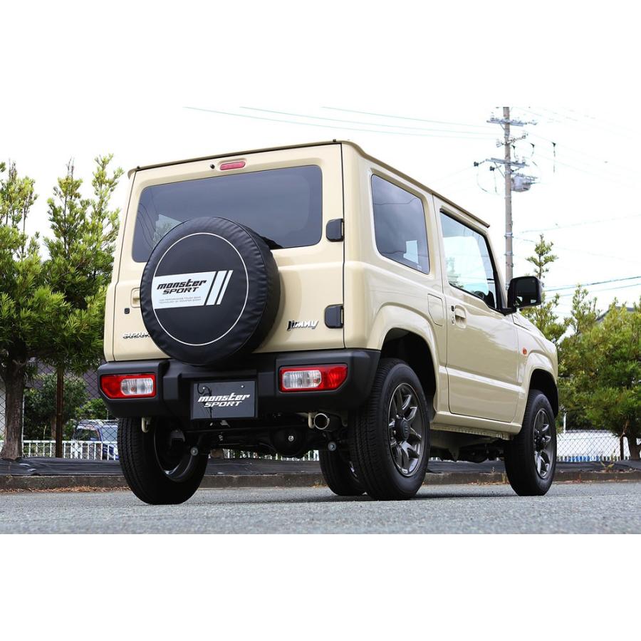 ジムニー JB64W スペアタイヤカバー MSサークル モンスタースポーツ