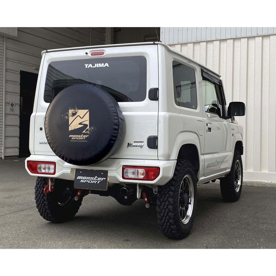 ジムニー JB64W スペアタイヤカバー スクエアベージュ モンスター