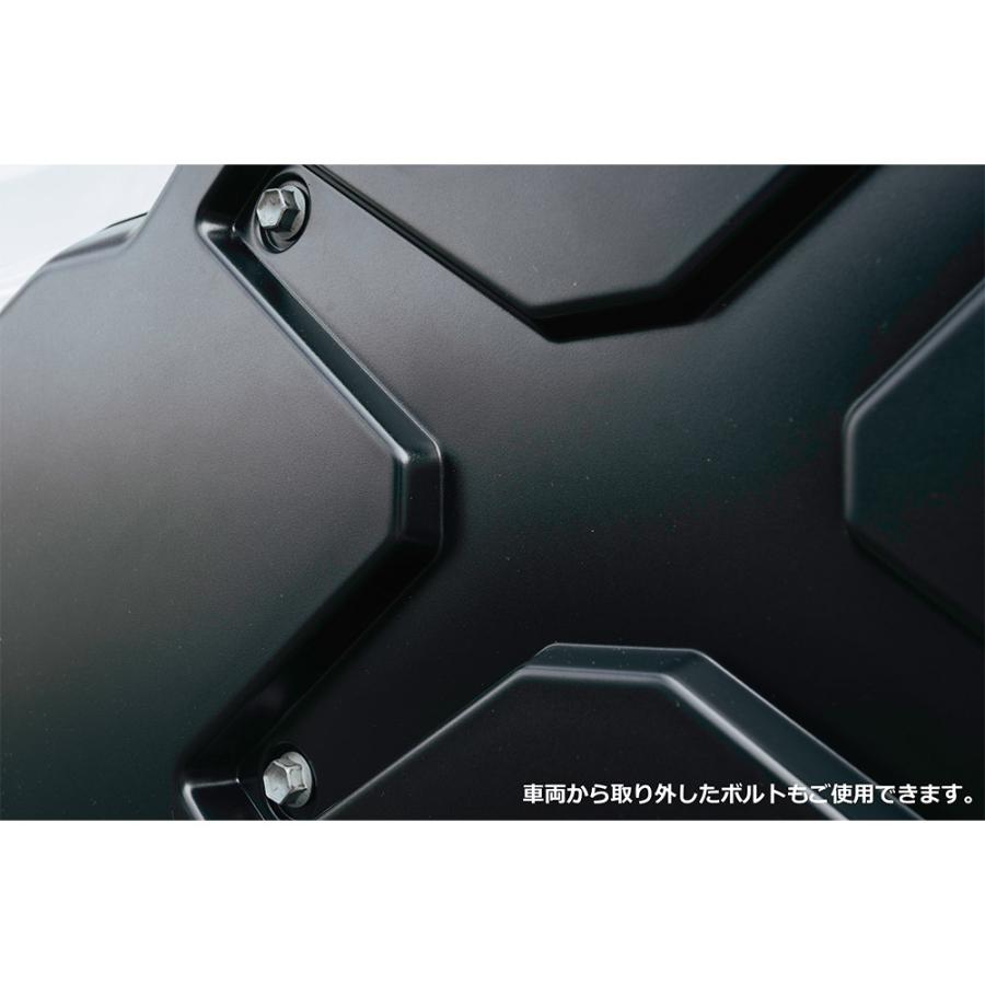 ジムニー MONSTER SPORT スペアタイヤレスカバー ABS(未塗装) ジムニー