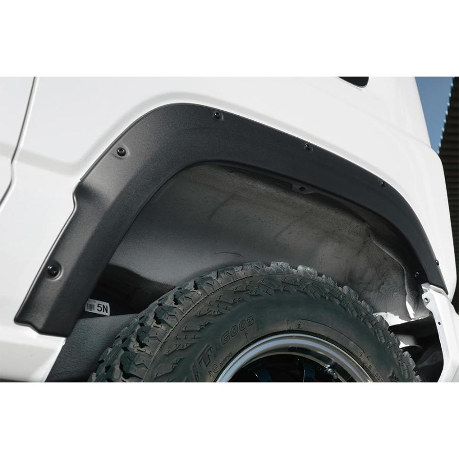 ジムニー MONSTER SPORT フェンダーガーニッシュ AES(黒シボ) ジムニー