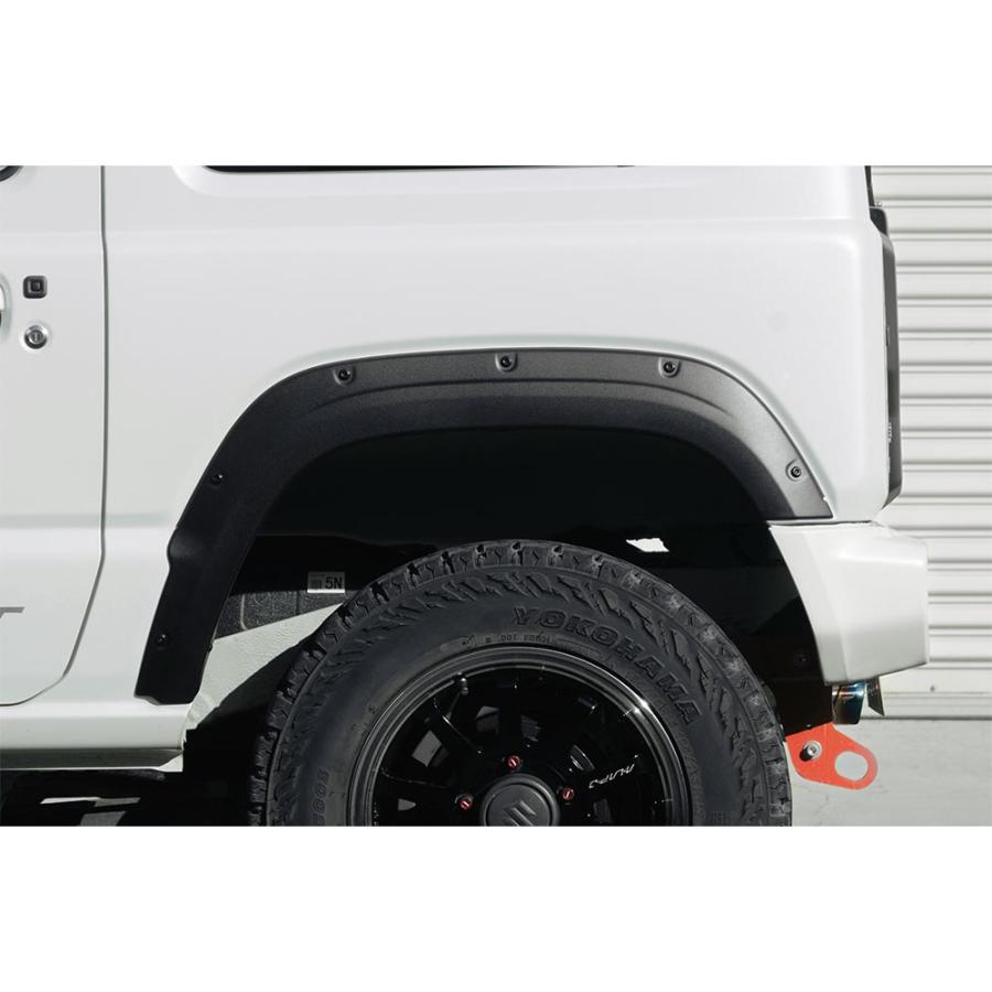 ジムニー MONSTER SPORT フェンダーガーニッシュ AES(黒シボ) ジムニー