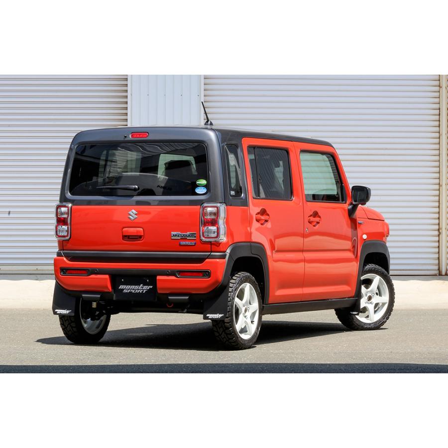 ハスラー MR52S/MR92S マッドフラップセット ブラック ハスラー MR52S/MR92S マッドフラップセット ブラック