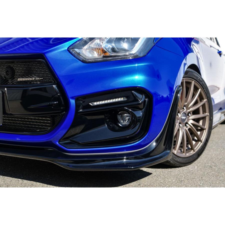 スイフト MONSTER SPORT フォグランプベゼル イルミネーションランプ有