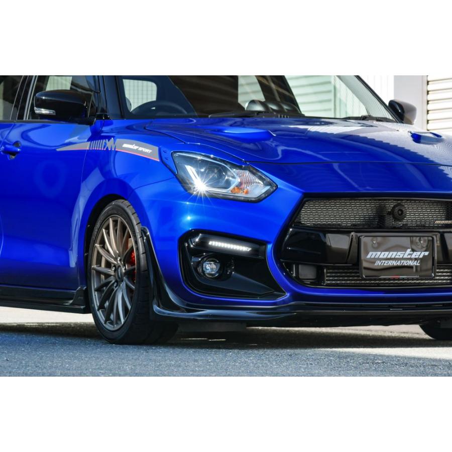 スイフト MONSTER SPORT フォグランプベゼル イルミネーションランプ有