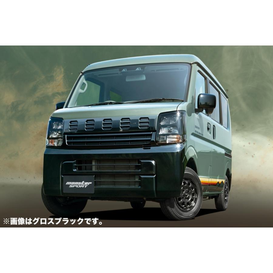 スズキ（SUZUKI） MONSTER SPORT TOUGHグリル (マットブラック