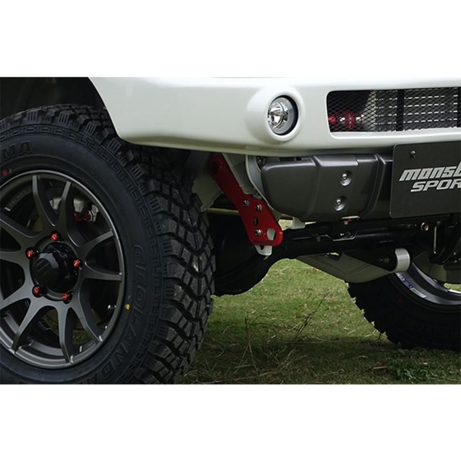 ジムニー JB23W 牽引フック単品 フロント右用 モンスタースポーツ 小型