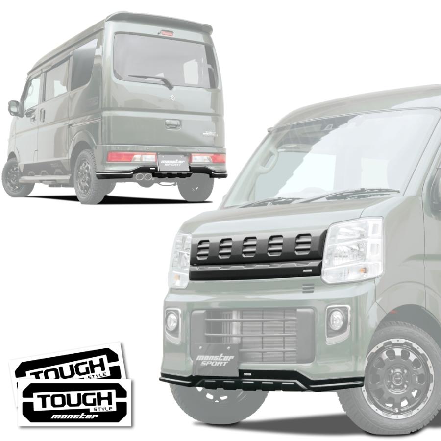 エブリイワゴン MONSTER SPORT TOUGH STYLE コンプリート(マット