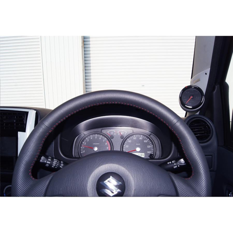 ジムニー メーター JB23W JB43W【ピラーメーターフード φ60 グレー