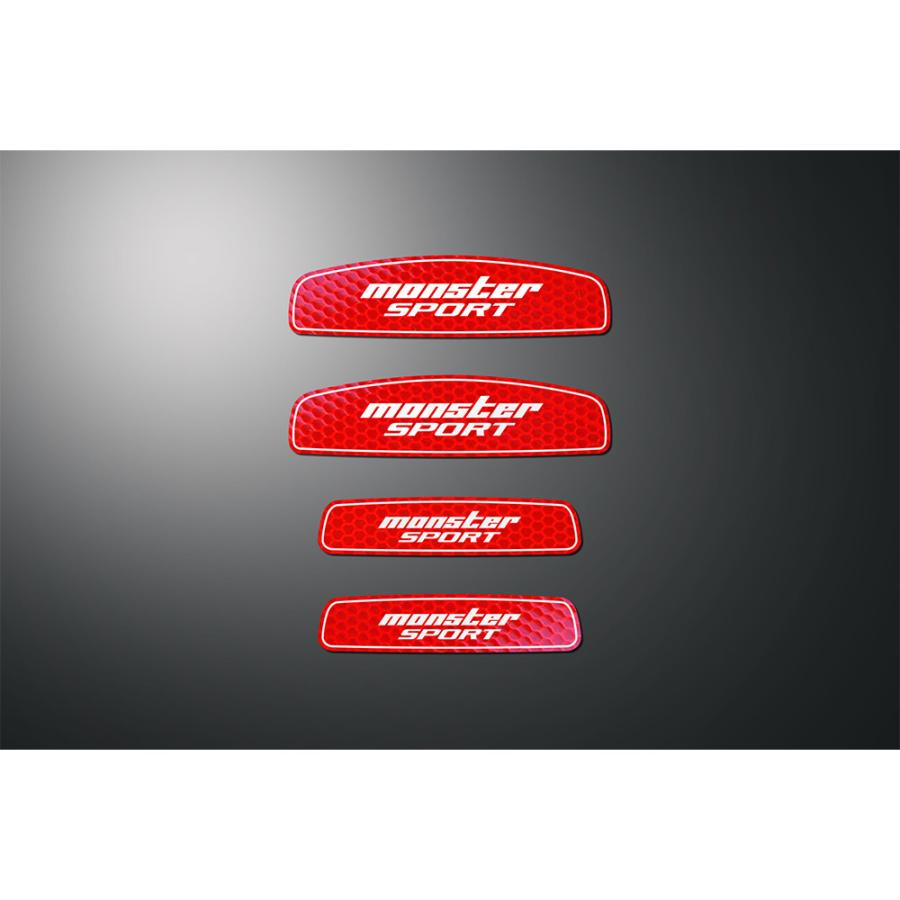 モンスタースポーツ ステッカー「ドアリフレクションステッカー