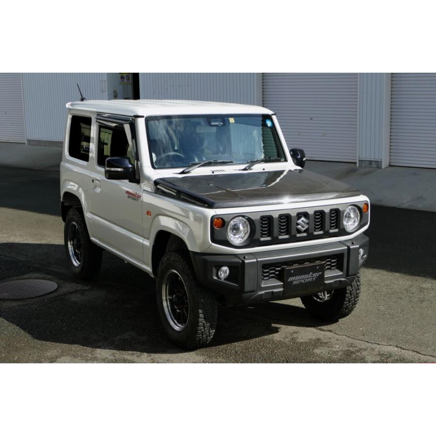 ジムニー MONSTER SPORTカーボンエンジンフード ジムニー[JB64W