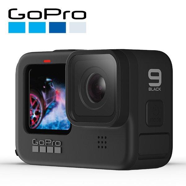半額SALE/\半額SALE/GoPro(ゴープロ)HERO9 Black アクションカメラ 4K対応 防水 アクションカメラ、ウェアラブルカメラ 特別価格Benro シングルチューブ 75mm ボウル AL 三脚 (A373T)好評販売中