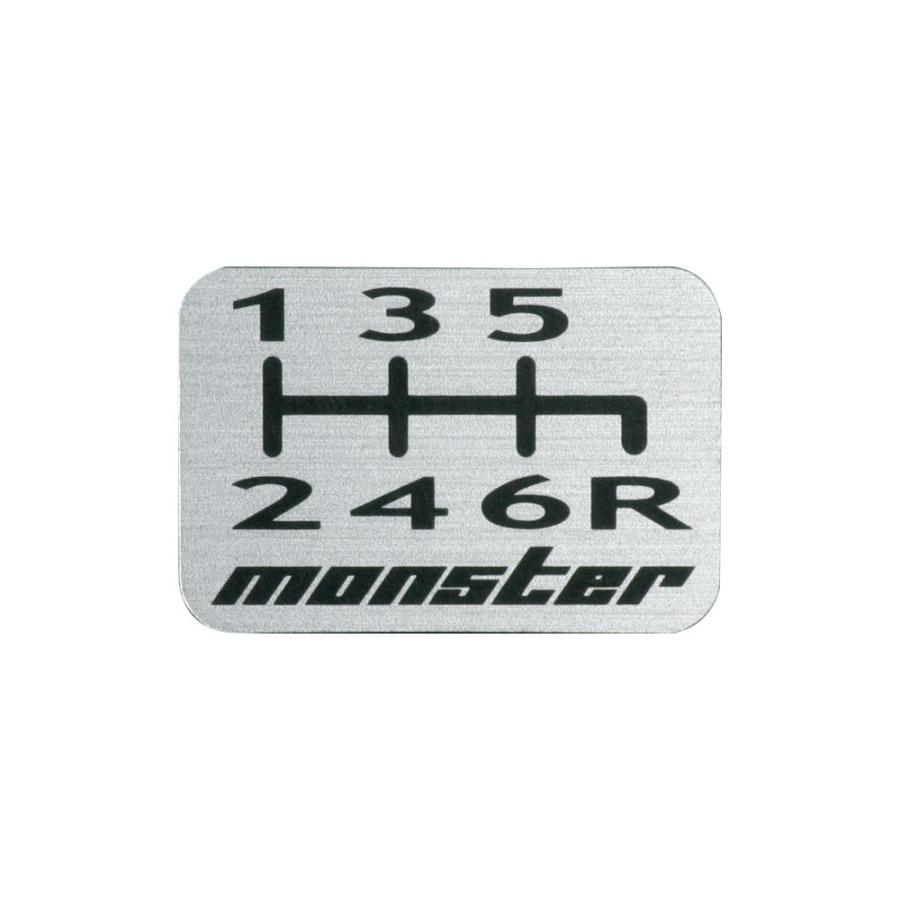 モンスタースポーツ シフトパターンエンブレム【シフトパターン