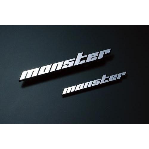 モンスタースポーツ エンブレム【モンスターメッキエンブレム小 ピン付
