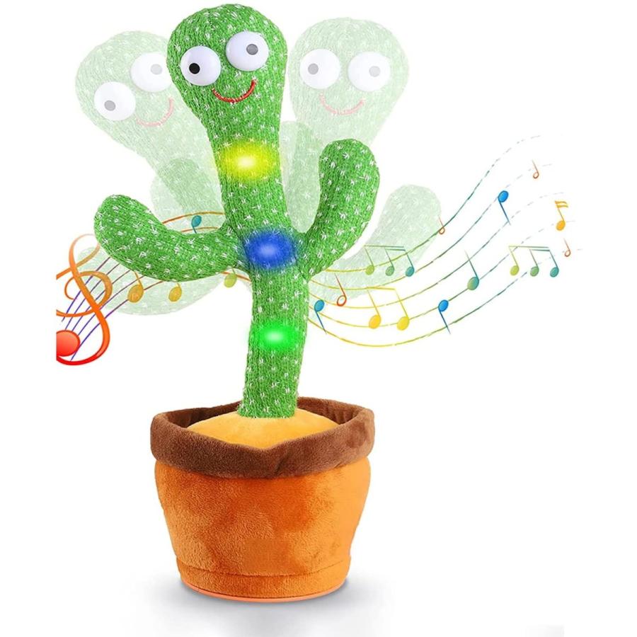 踊るサボテンのおもちゃ サボテンはあなたが言うことと録音を繰り返す サボテンのおもちゃ1英語のヒット曲 繰り返し 録音 ダンス 歌う 子供向け大人 Fpyecuw0d6 Www Buroon Com Tr