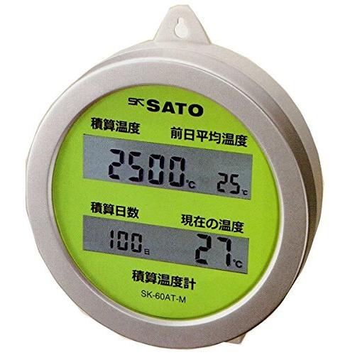 佐藤計量器製作所(SATO) 積算温度計 収穫どき SK-60AT-M 8094-00 体温計
