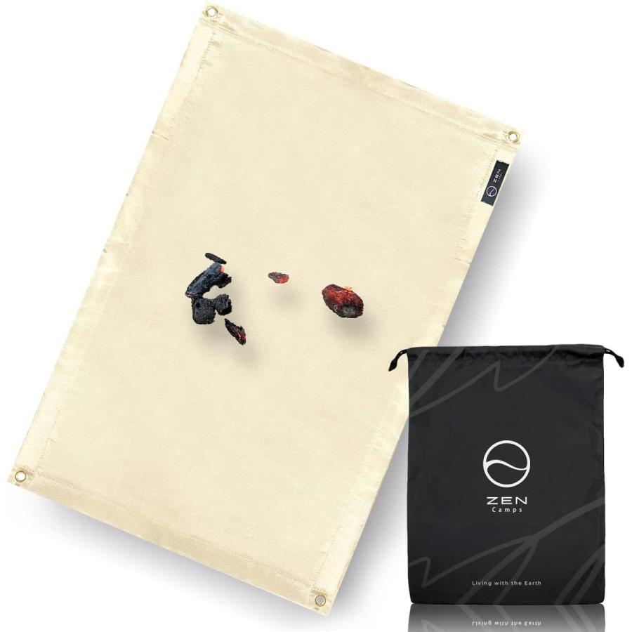 Zen Camps 焚き火シート 焚き火台シート スパッタシート 95cm 60cm 防炎 耐火 耐熱 シート キャンプ q 芝生保護 日本ブラン 6b4zzrusl1 登山 クライミング用品 Www Velver Hu