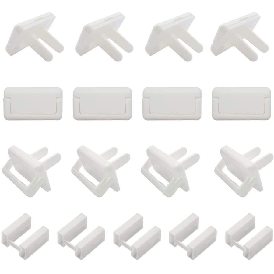 パステル 安心 コンセント キャップ 安全 カバー ホワイト 12個セット Ac先端用 5個 大好き