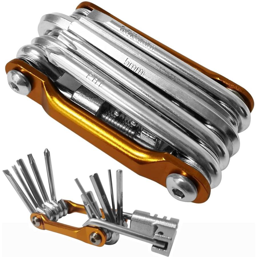 SALE/88%OFF】 携帯マルチツール 自転車工具セット 六角レンチ 携帯ロッグ16 in 自転車工具セット ミニ 多機能 11種類 工具 マルチツール 携帯 ロードバイク 自転車 工具 便利 バイク 修理 メンテナンス DIY ###自転車工具JRQ-###