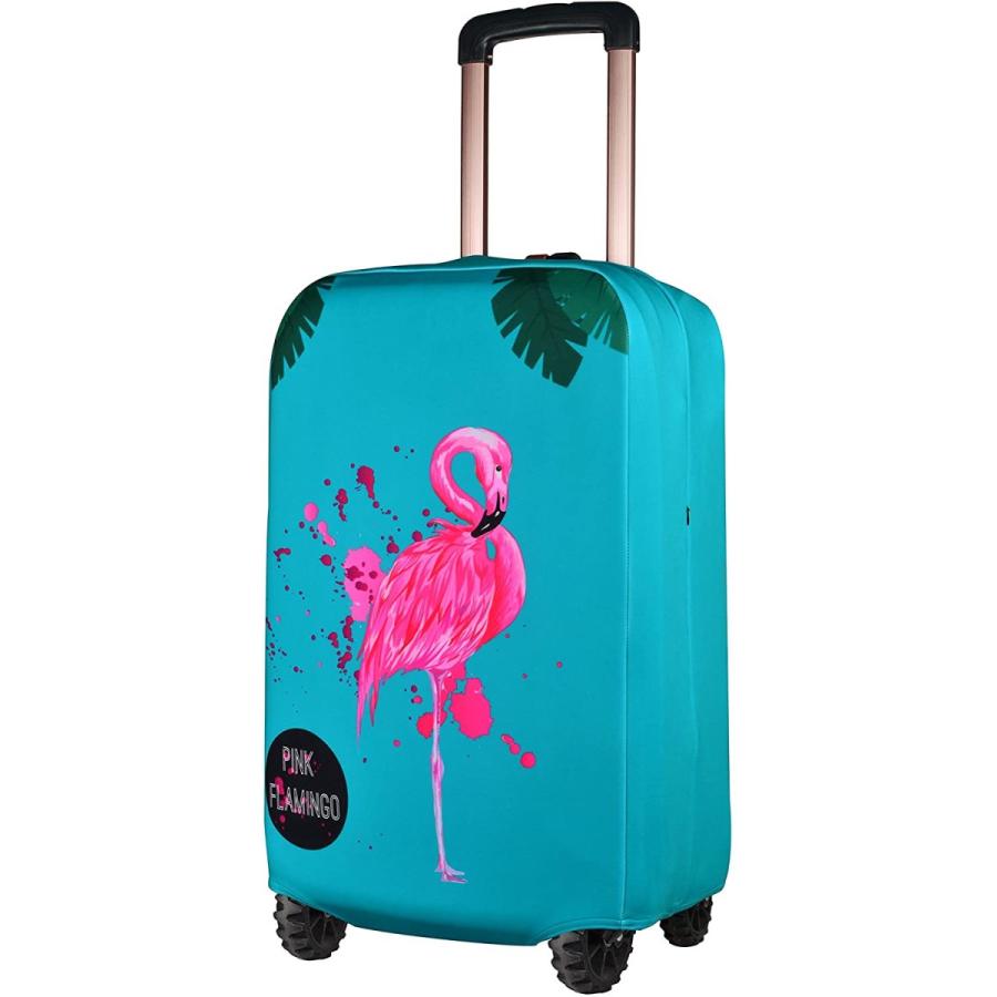 買い物 キャリーバッグ カバー スーツケースカバー 荷物カバー ラゲッジ 伸縮素材 トラベルアクセサリ 保護 汚れ防止 防塵 耐久性 速乾 個性 旅行 Cisama Sc Gov Br