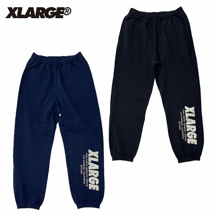 XLARGE（エクストラ ラージ） XLARGE CHENILLE LOGO SWEAT PANTS