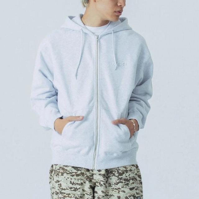 XLARGE EMBOSSED OG BOX ZIP UP HOODED SWEATSHIRT エクストラ XLARGE EMBOSSED OG BOX ZIP UP HOODED SWEATSHIRT エクストラ