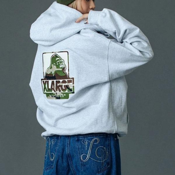 XLARGE（エクストラ ラージ） パーカー ジップ OG BOX ZIP UP HOODED