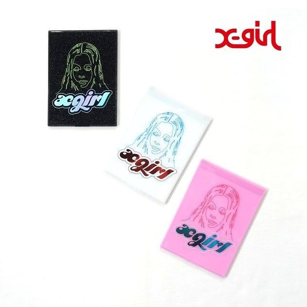 エックスガール 折りたたみミラー 鏡 Sticker Face Mirror Tak Gakki Cheery 通販 Yahoo ショッピング