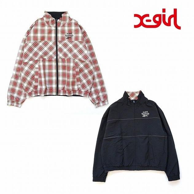 X Girl Reebok Plaid Track Jacket エックスガール リーボック レディース ナイロンジャケット ブルゾン Tak Gakki Cheery 通販 Yahoo ショッピング