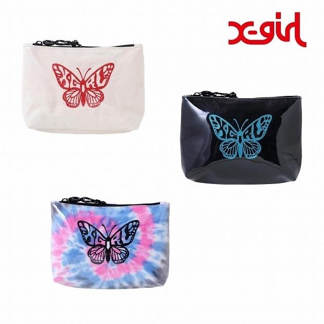 エックスガール ポーチ X Girl Butterfly Mini Pouch Tak Gakki Cheery 通販 Yahoo ショッピング