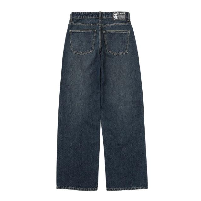 新品未使用  jeans  Girl デニムチューブトップ X-girl（エックスガール） デニムパンツ ジーンズ レディース X-girl