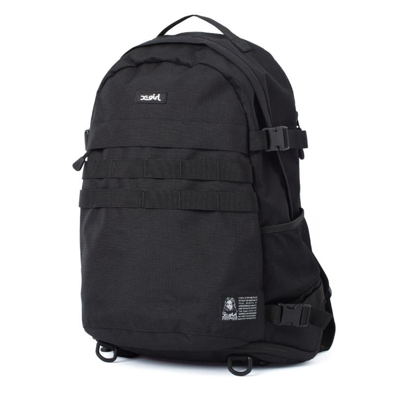 X-girl（エックスガール） リュック FACE LABEL ADVENTURE BACKPACK 