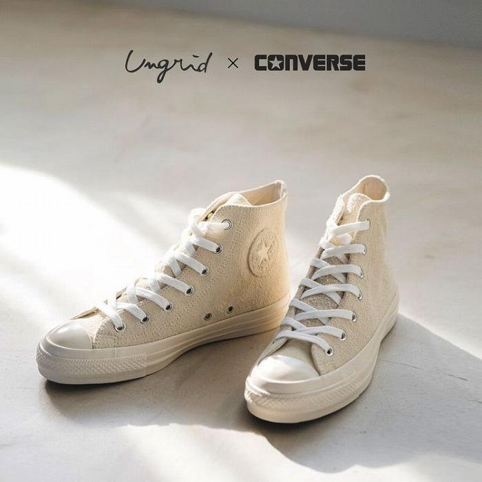 Ungrid CONVERSEコラボ スエードALL STAR US HI/UG アングリッド  