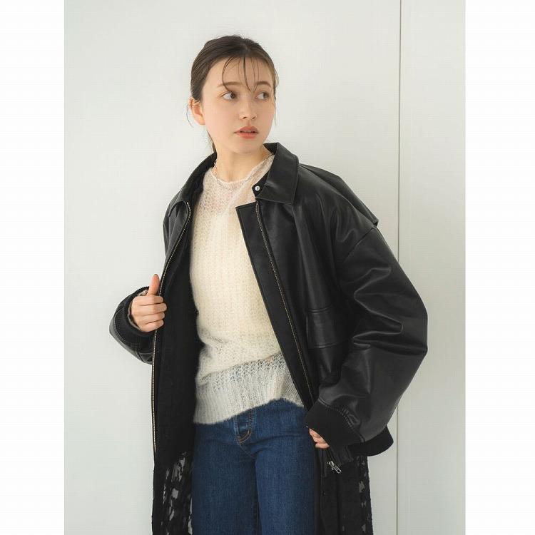 Ungrid フェイクレザーブルゾン 楽天市場】【ファイナルセール40%OFF】【即納】 アングリッド