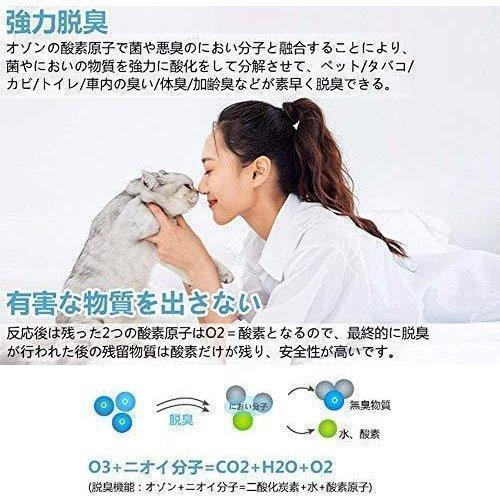 オゾン発生器 オゾン脱臭器 60分タイマー 空気清浄機 業務用 家庭用