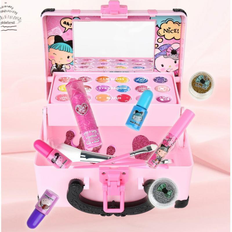 スモールレディ ラメイクアップボックス お化粧 子供用化粧品セット