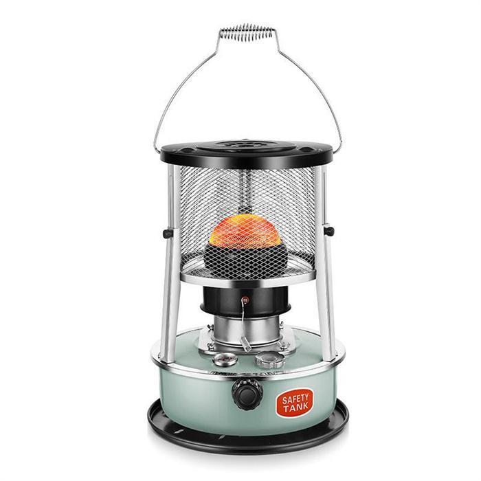 灯油ストーブ おしゃれ ヒーター 3秒だけで発熱 1台2役暖房器具 小型