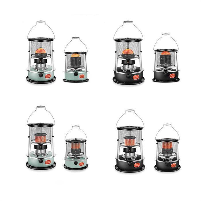 灯油ストーブ おしゃれ ヒーター 3秒だけで発熱 1台2役暖房器具 小型