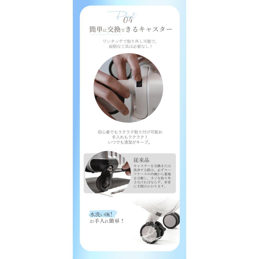 SKYFLYスーツケースフロントオープン 拡張機能 片開きキャリーバッグSサイズ 機内持ち込み ドリンクホルダー スマホスタンド隠しフック前開き静音ストッパーの画像