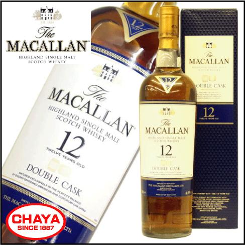 シングルモルト ウイスキー ザ・マッカラン ダブルカスク 12年 700ml