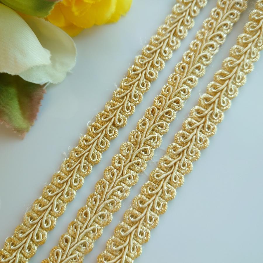 ブレード　オフホワイト×ゴールド　18mm 3m ブレード オフホワイト×ゴールド 18mm 3m ブレードオフホワイト