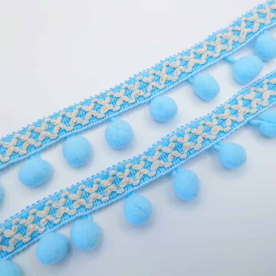 1.2cm球 刺繍ポンポンブレード 3m : ハイランド - 通販 - Yahoo